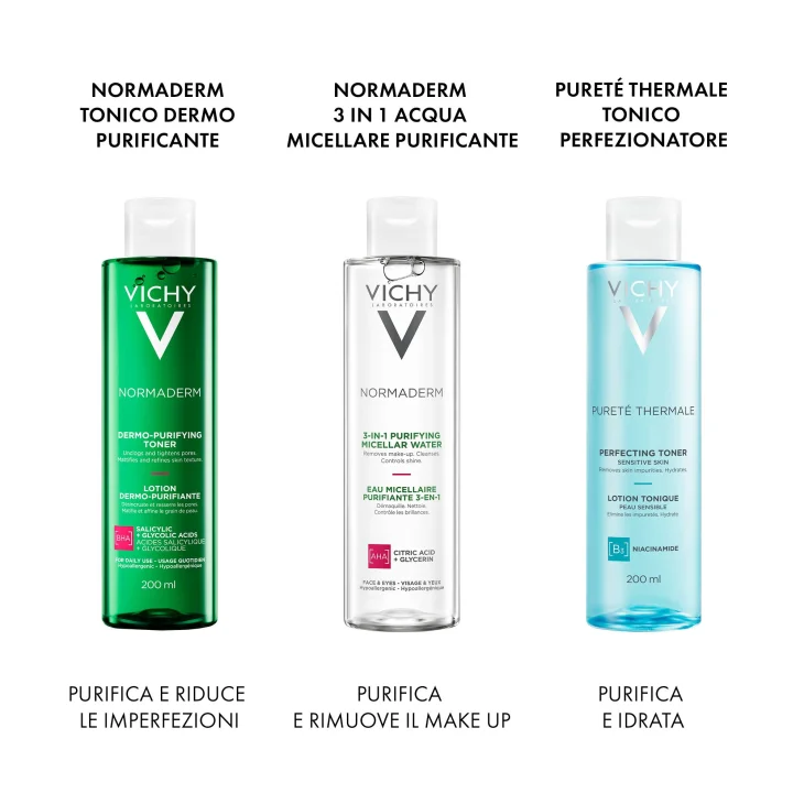 Vichy Normaderm Tonico Astringente Purificante 200 ml