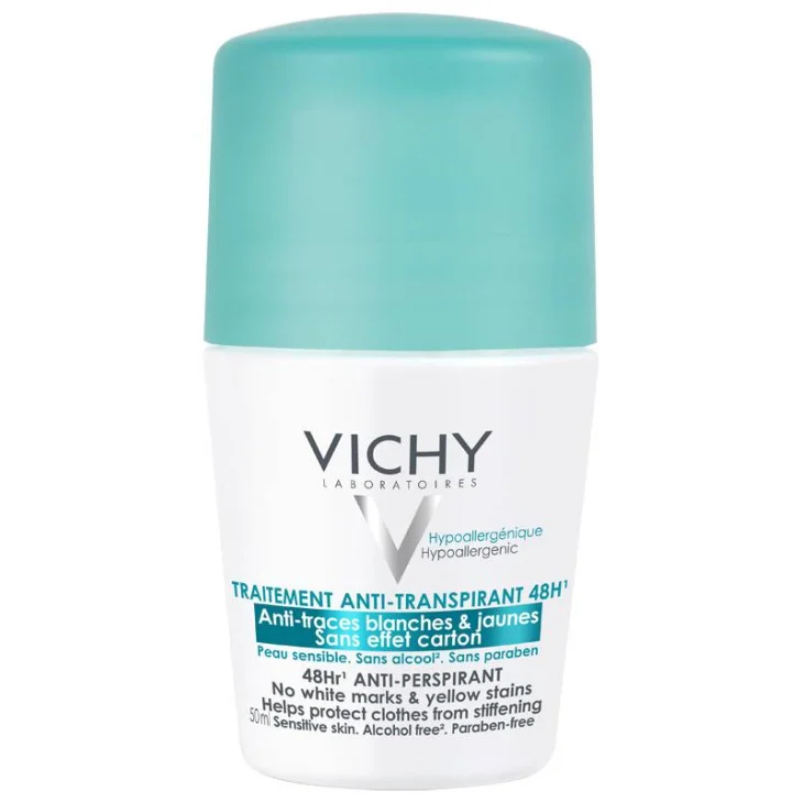 Vichy Deodorante Regolatore Antitraspirante 48H Roll-On 50 ml