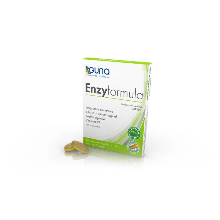 Guna EnzyFormula Integratore per la Digestione