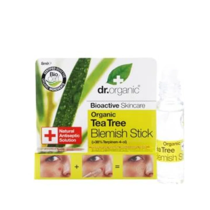 Dr Organic Tea Tree Blemish Stick Anti-Impefezioni 8 ml