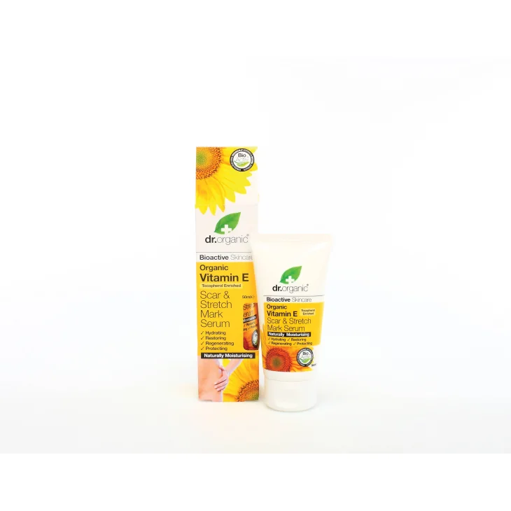 Dr Organic Vitamin E Scar & Stretch Mark Serum Siero Smagliature