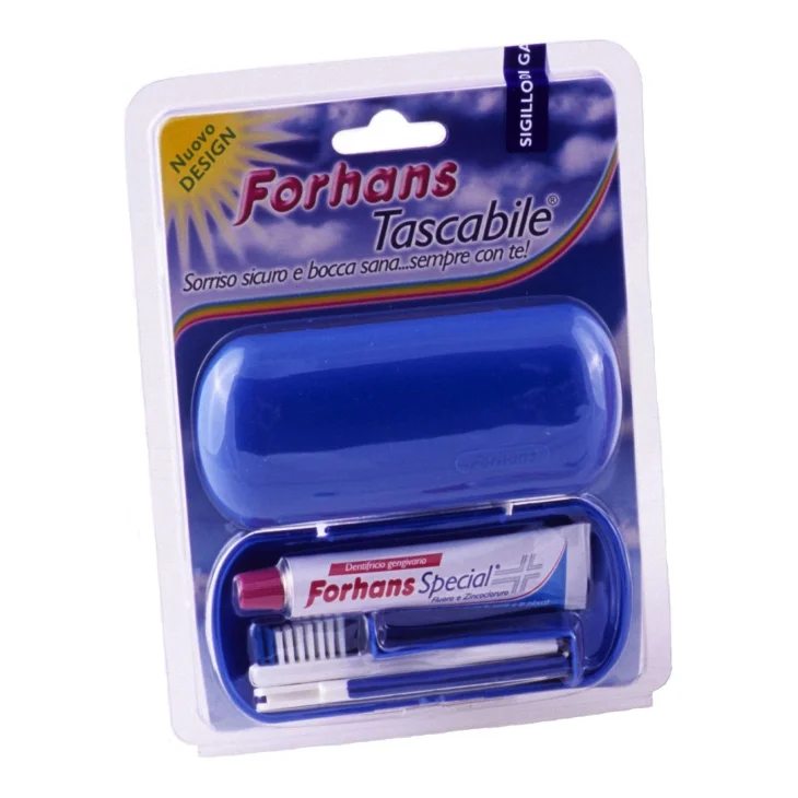 Forhans Travel Kit Spazzolino da Viaggio e Dentifricio Special 12,5 ml
