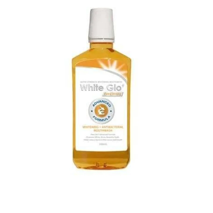 White Glo Collutorio Sbiancante Extra Strong 500 ml