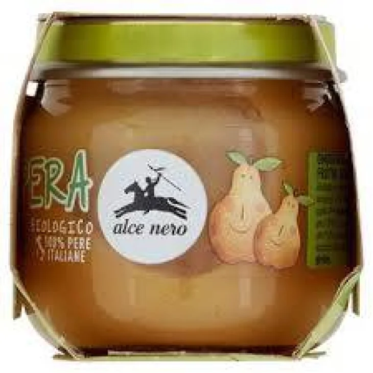 Alce Nero Omogeneizzato Biologico di Pera 2 x 80 g