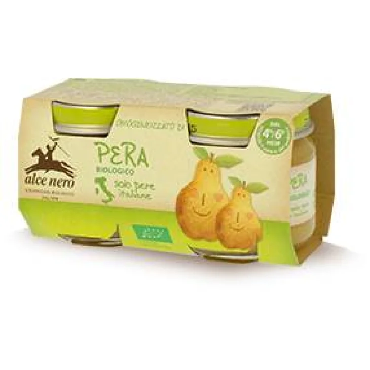 Alce Nero Omogeneizzato Biologico di Pera 2 x 80 g