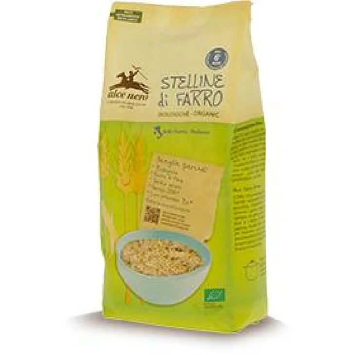 Alce Nero Pastina Biologica Stelline di Farro 500 g