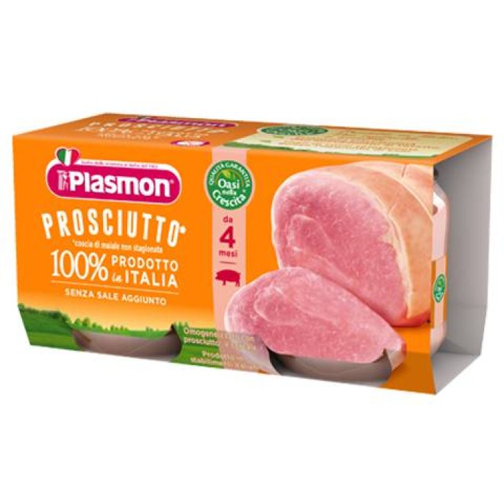 Plasmon Omogeneizzato al Prosciutto 2 x 80 g