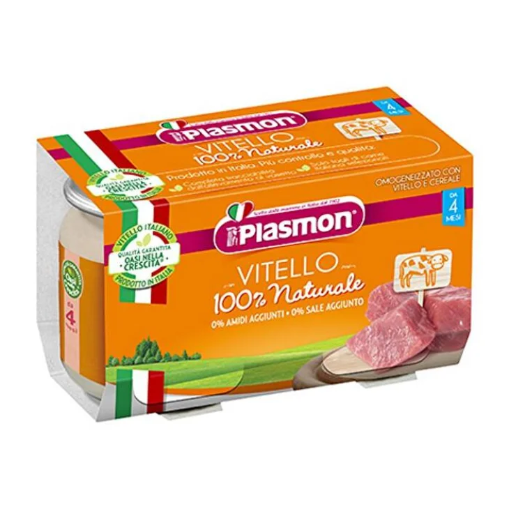 Plasmon Omogeneizzato al Vitello 2x80 grammi