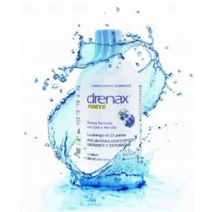 Drenax Forte Soluzione anti gonfiore con Uva e Mirtillo 500 ml