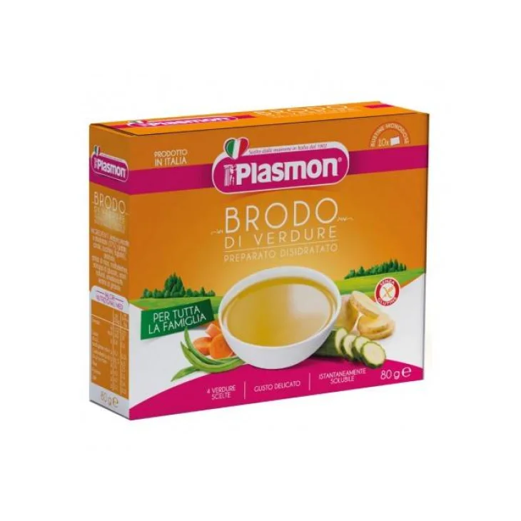 Plasmon Brodo di Verdura in Bustine 10 x 8 g