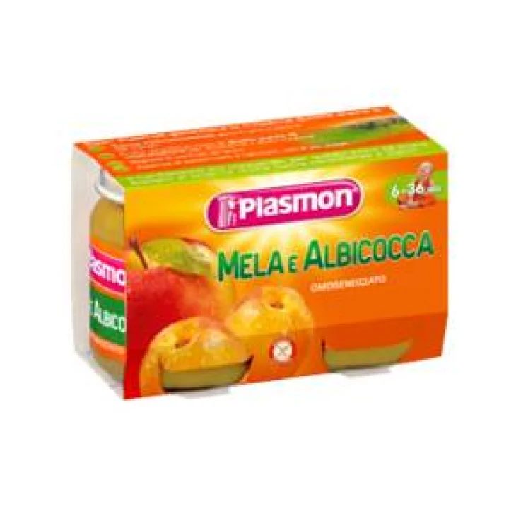 Plasmon Omogeneizzato Mela e Albicocca