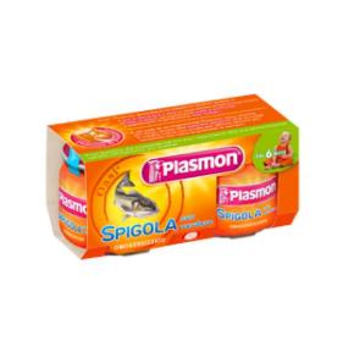 Plasmon Omogeneizzato alla Spigola con Verdure 2 x 80 g