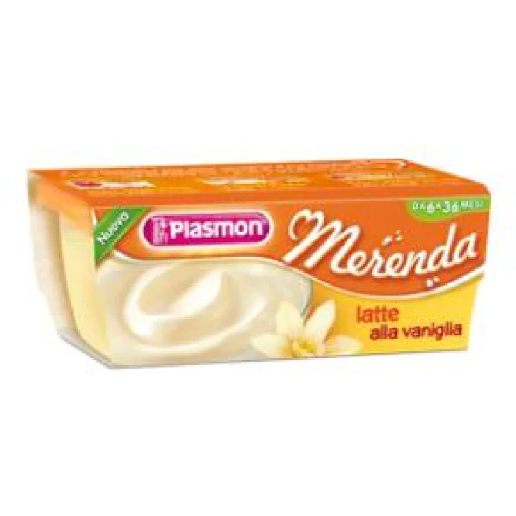 Plasmon Merenda Latte alla Vaniglia 2 x 120 g