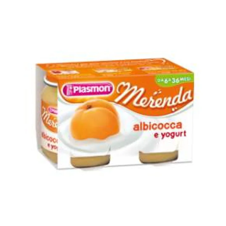 Plasmon Merenda Albicocca e Yogurt 2 x 120 g