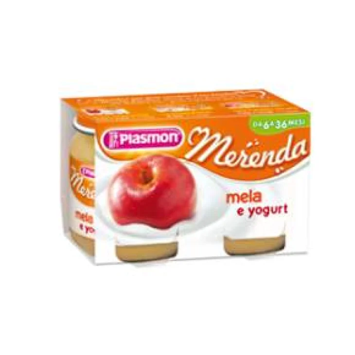 Plasmon Merenda Mela e Yogurt 2 x 120 g
