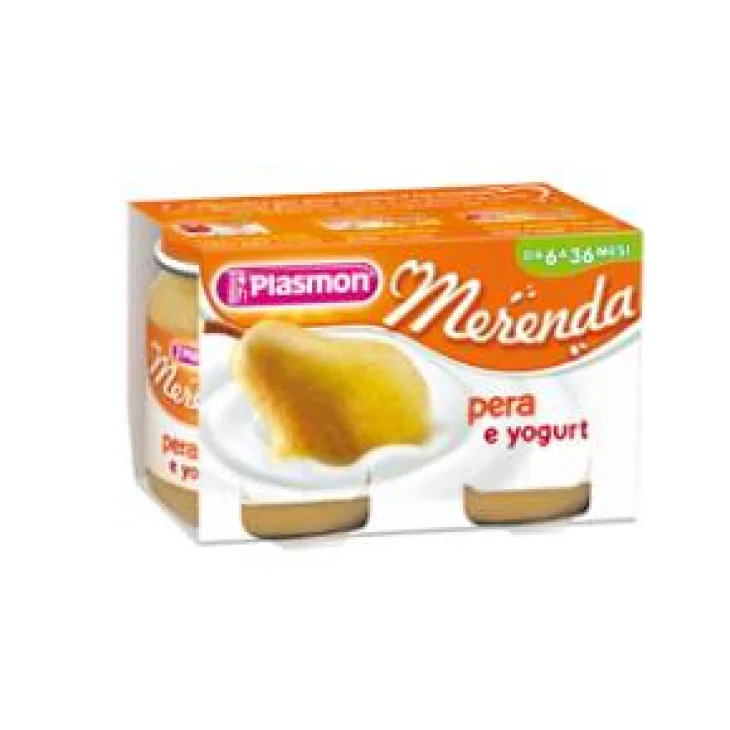 Plasmon Merenda Pera e Yogurt 2 x 120 g