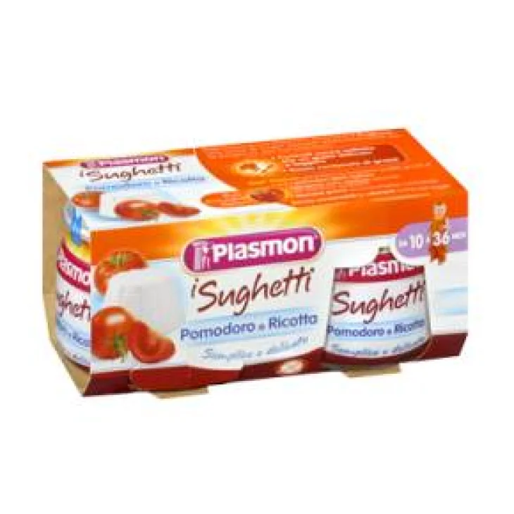 Plasmon Sughetto Pomodoro e Ricotta 2 x 80 g