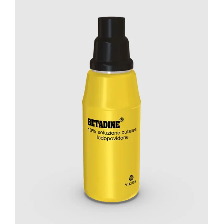 Viatris Betadine 10% Soluzione Cutanea Disinfettante 120 ml
