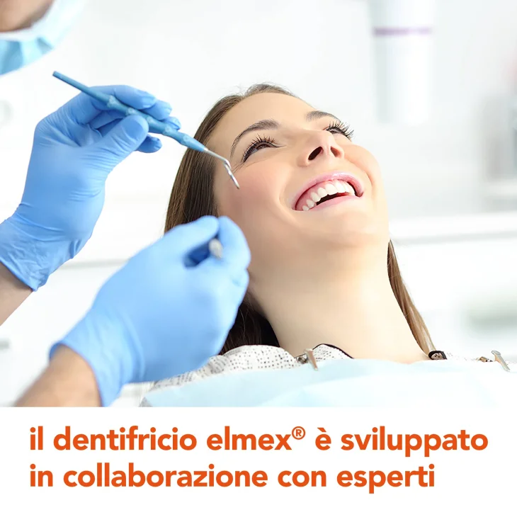 Elmex Protezione Carie Dentifricio senza mentolo 75 ml