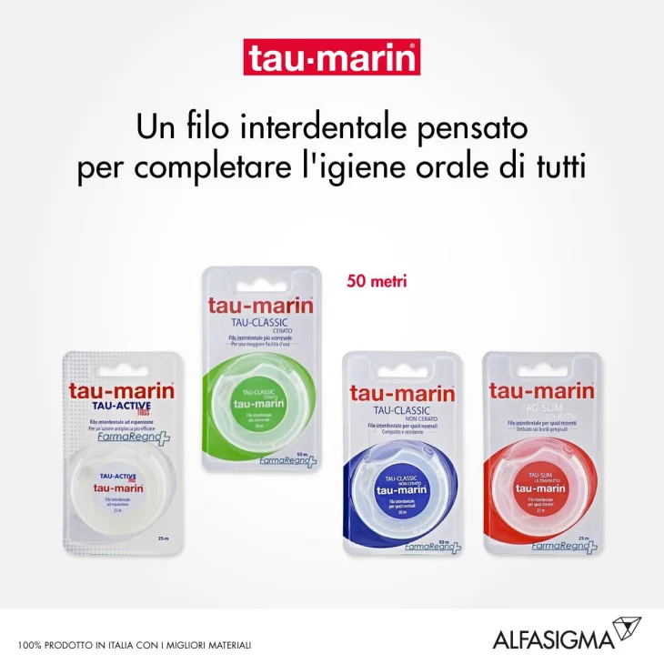 Tau-Marin Filo Interdentale Cerato 50 metri