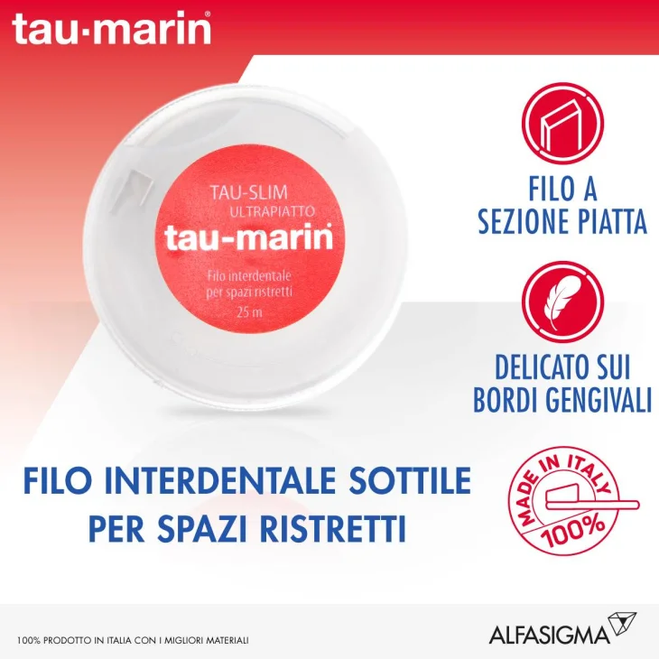 Tau-Marin Slim Filo Interdentale 25 metri