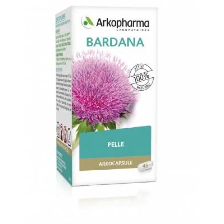 Arkopharma Arkocapsule Bardana Integratore per la pelle 45 capsule