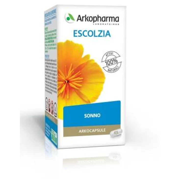 Arkopharma Arkocapsule Escolzia Integratore per il relax 45 capsule