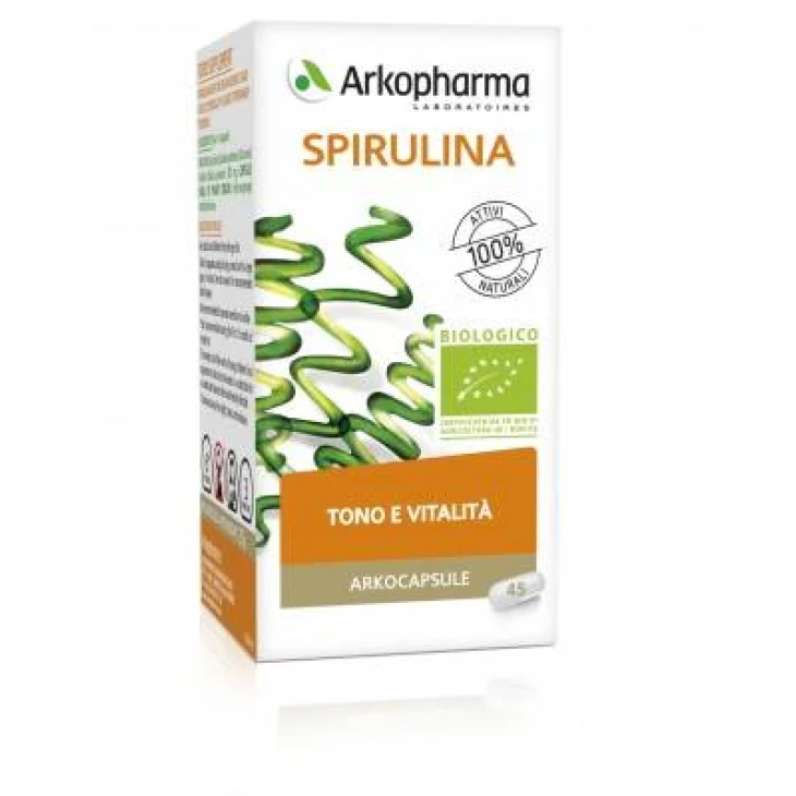 Arkopharma Arkocapsule Spirulina Bio Integratore Vitaminico