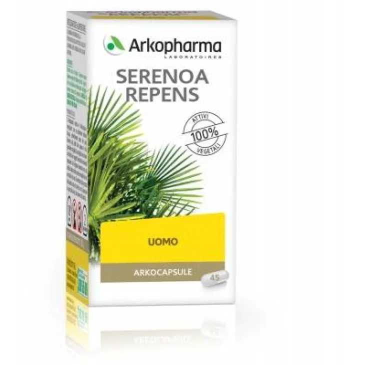 Arkopharma Arkocapsule Serenoa Repens Integratore Vie Urinarie Maschili