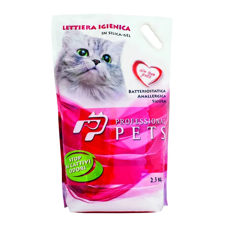 Professional Pets Lettiera in Silice Naturale 2,5 kg