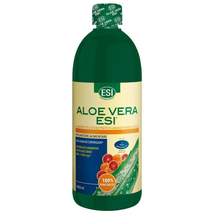 Esi Aloe Vera Succo con Arancia Rossa Antiossidante 1 L