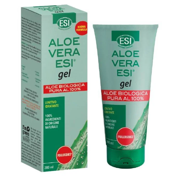 ESI Aloe Vera Gel Puro Detergente Pelle Irritata 200 ml