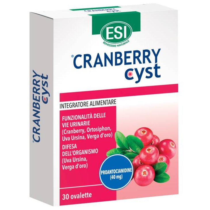 Esi Cranberry Cyst Integratore per le Vie Urinarie