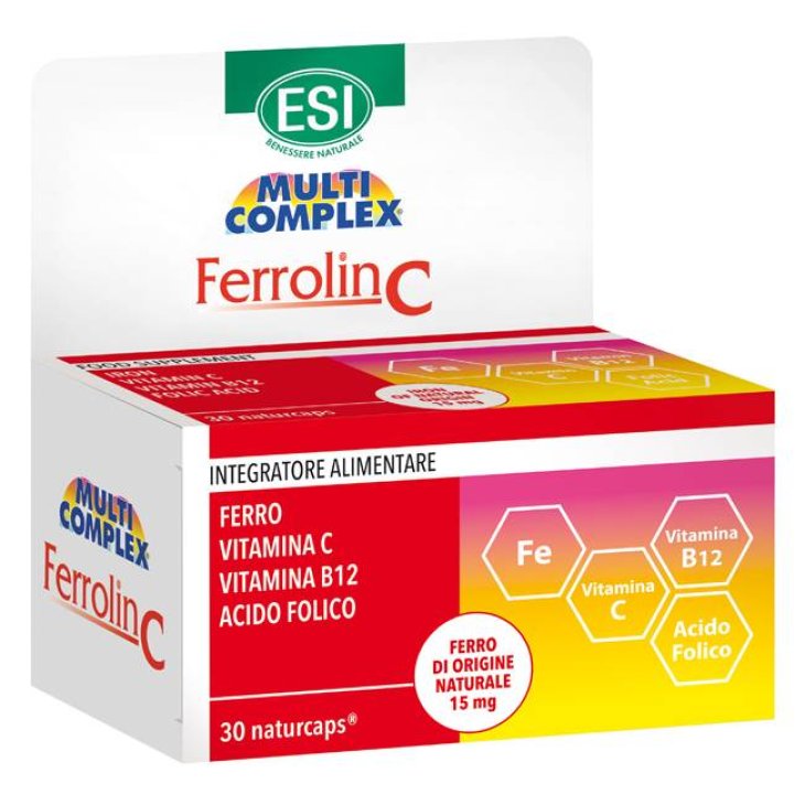 ESI Ferrolin C Integratore Ferro e Vitamine