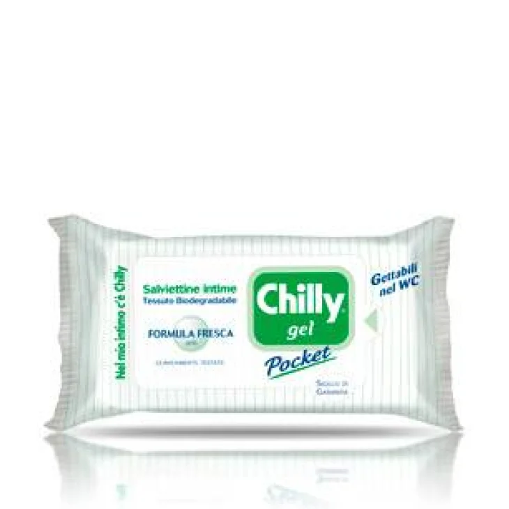Chilly Pocket Gel Salviettine Intime Formula Fresca