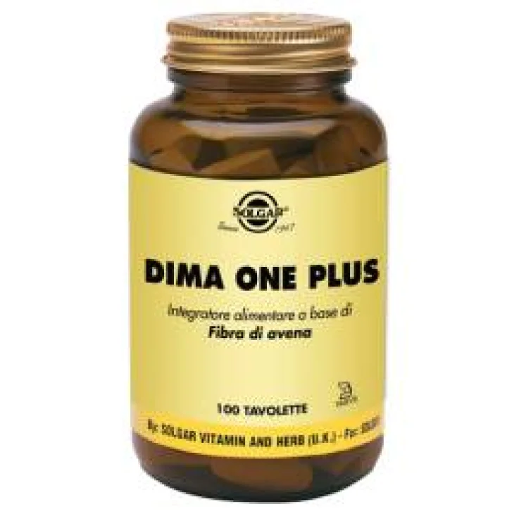 Solgar Dima One Plus Integratore per il Transito Intestinale 100 tavolette
