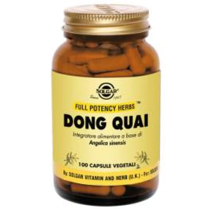 Solgar Dong Quai Integratore per Ciclo Mestruale 100 capsule