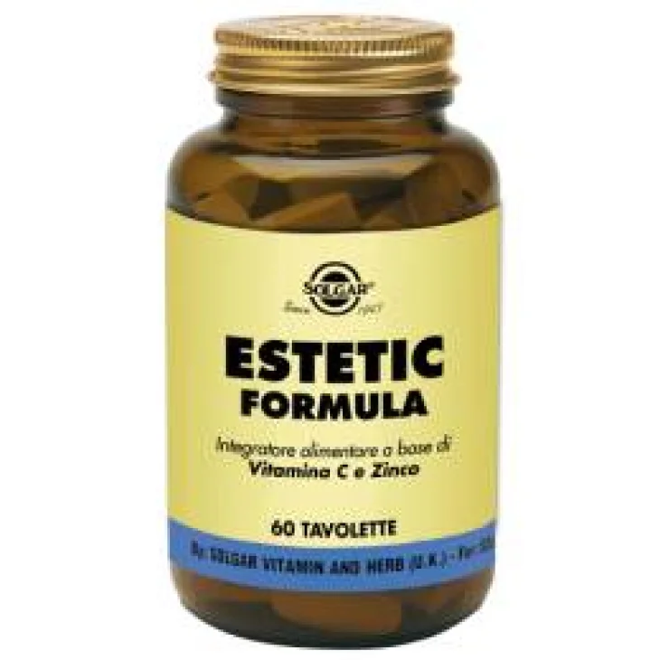 Solgar Estetic Formula Integratore per Capelli Pelle e Unghie 60 tavolette