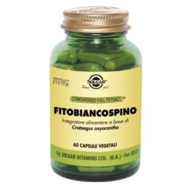 Solgar Fitobiancospino Integratore per la Circolazione 60 capsule