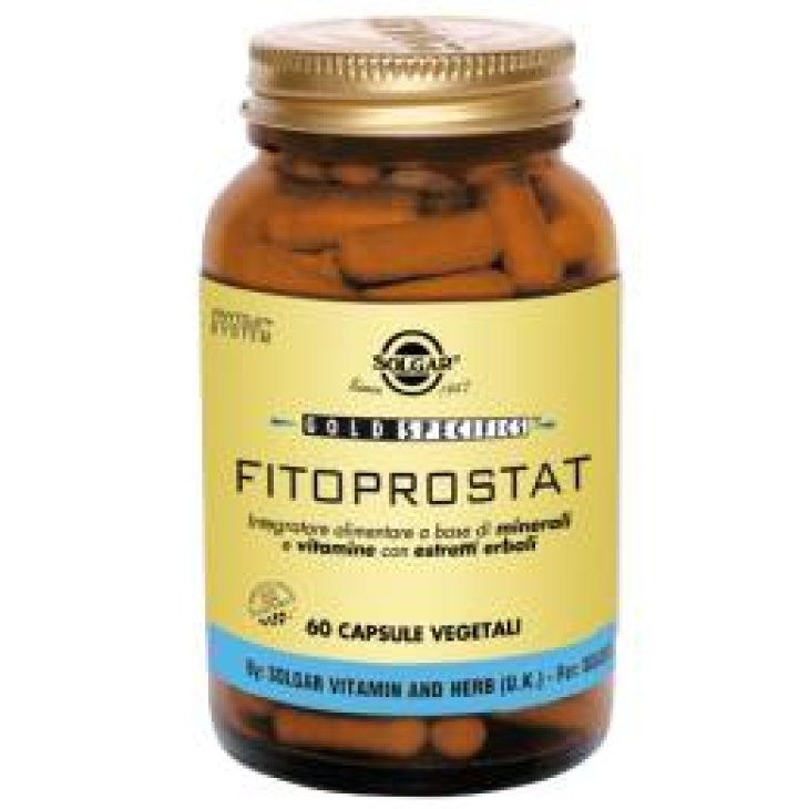 Solgar Fitoprostat Integratore per Vie Urinarie 60 capsule