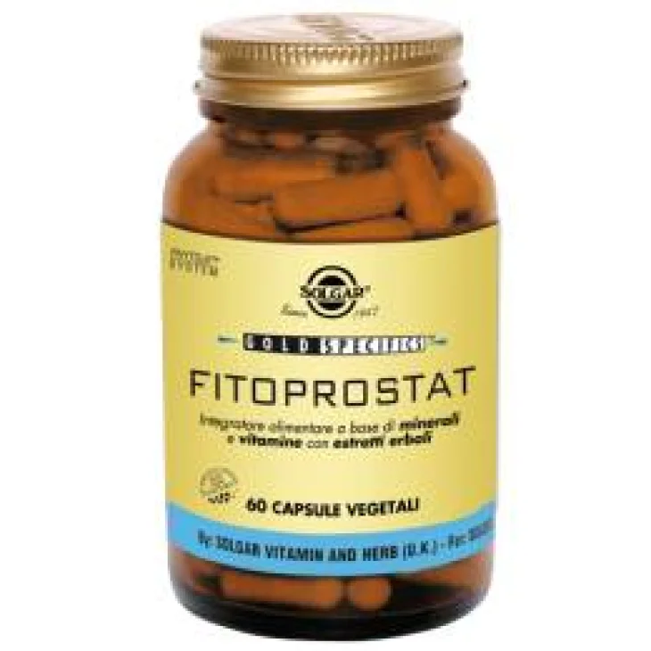 Solgar Fitoprostat Integratore per Vie Urinarie 60 capsule