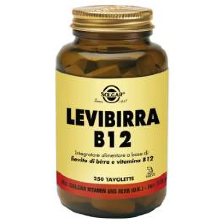 Solgar Levibirra B12 Integratore Vitaminico 250 tavolette