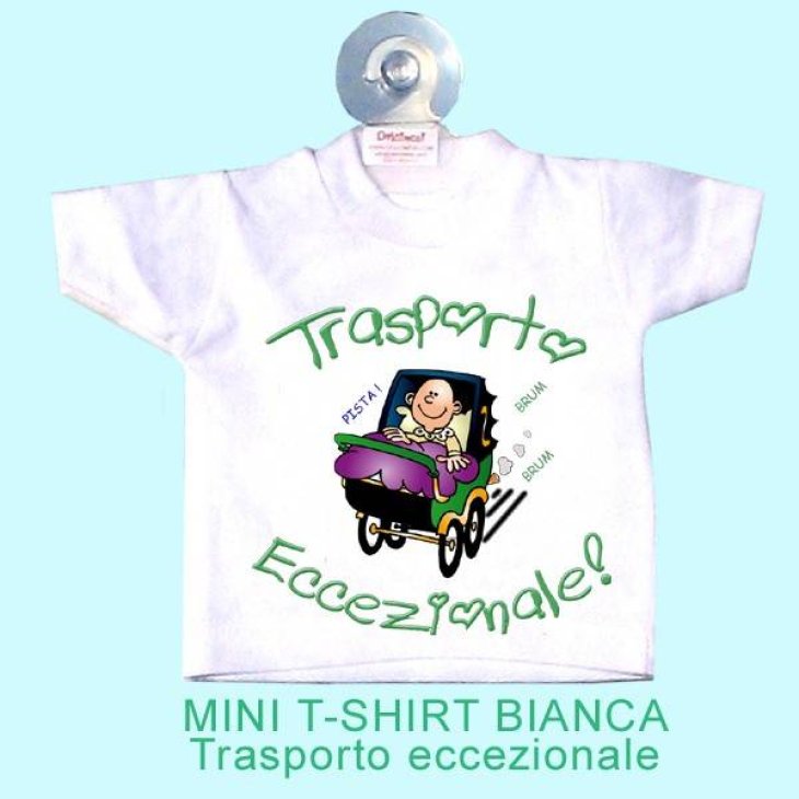 Dolcimesi Mini T-Shirt Trasporto Eccezionale