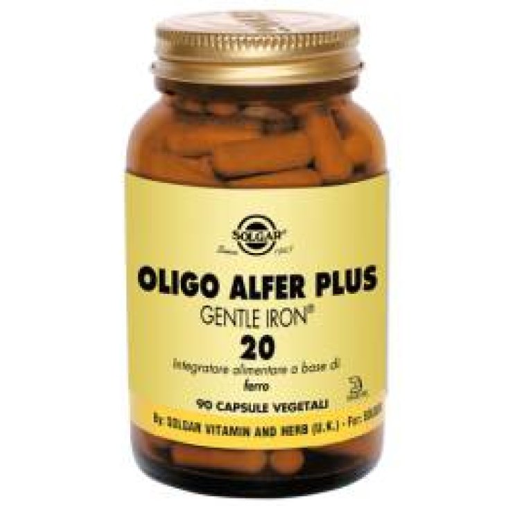 Solgar Oligo Alfer Plus Integratore di Ferro 90 capsule
