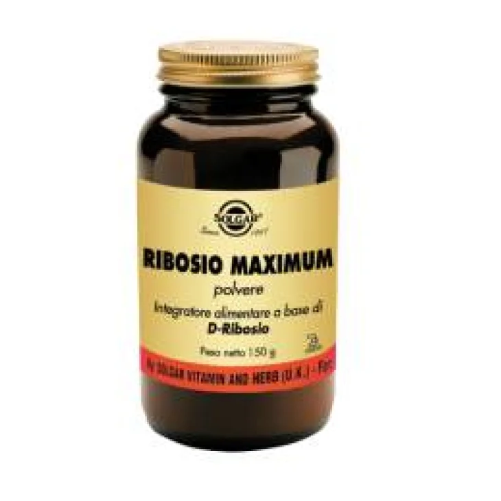 Solgar Ribosio Maximum Integratore Energetico 150 gr