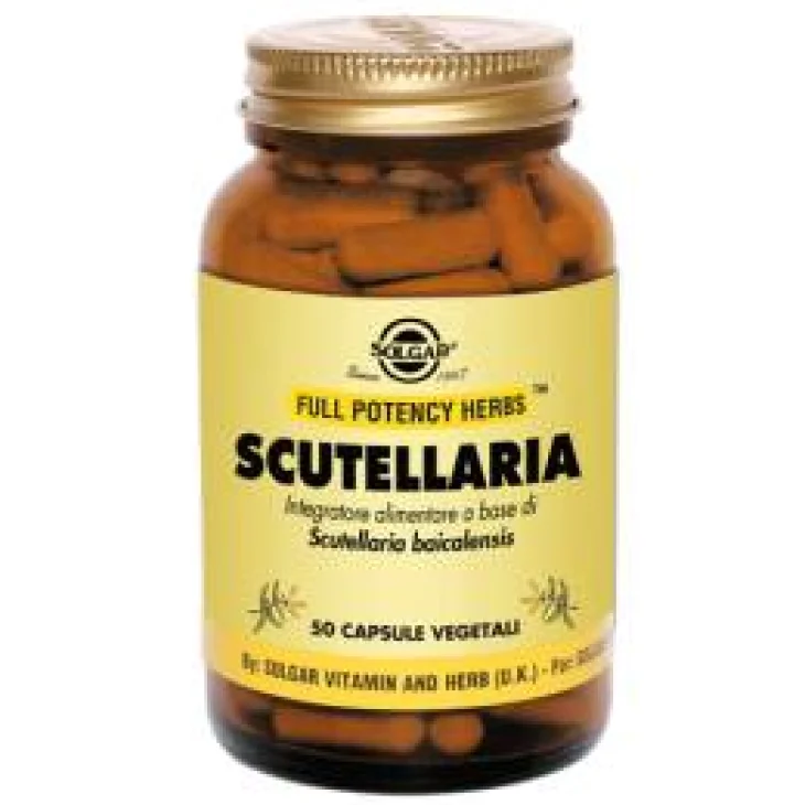 Solgar Scutellaria Integratore per la Digestione 50 capsule