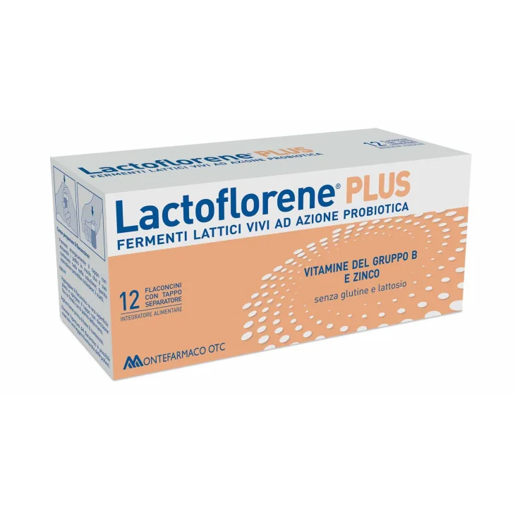 Lactoflorene Plus Integratore Fermenti Lattici 12 Flaconi