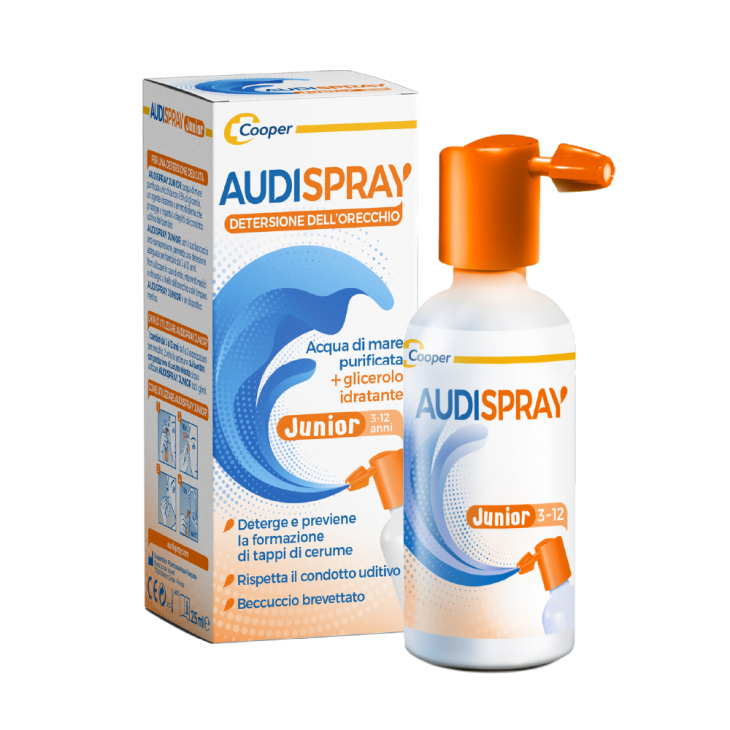 Audispray Junior Spray per l'Igiene dell'Orecchio dei Bambini