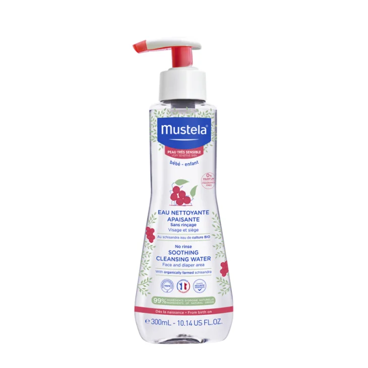 Mustela Fluido Detergente Lenitivo senza Risciacquo 300 ml