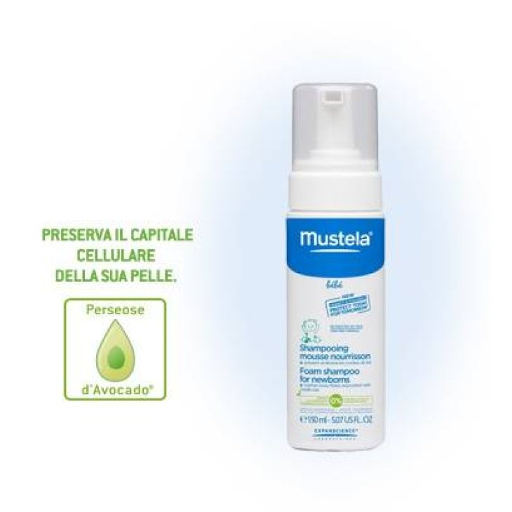 Mustela Mousse Shampoo per Combattere la Crosta Lattea del Neonato 150 ml